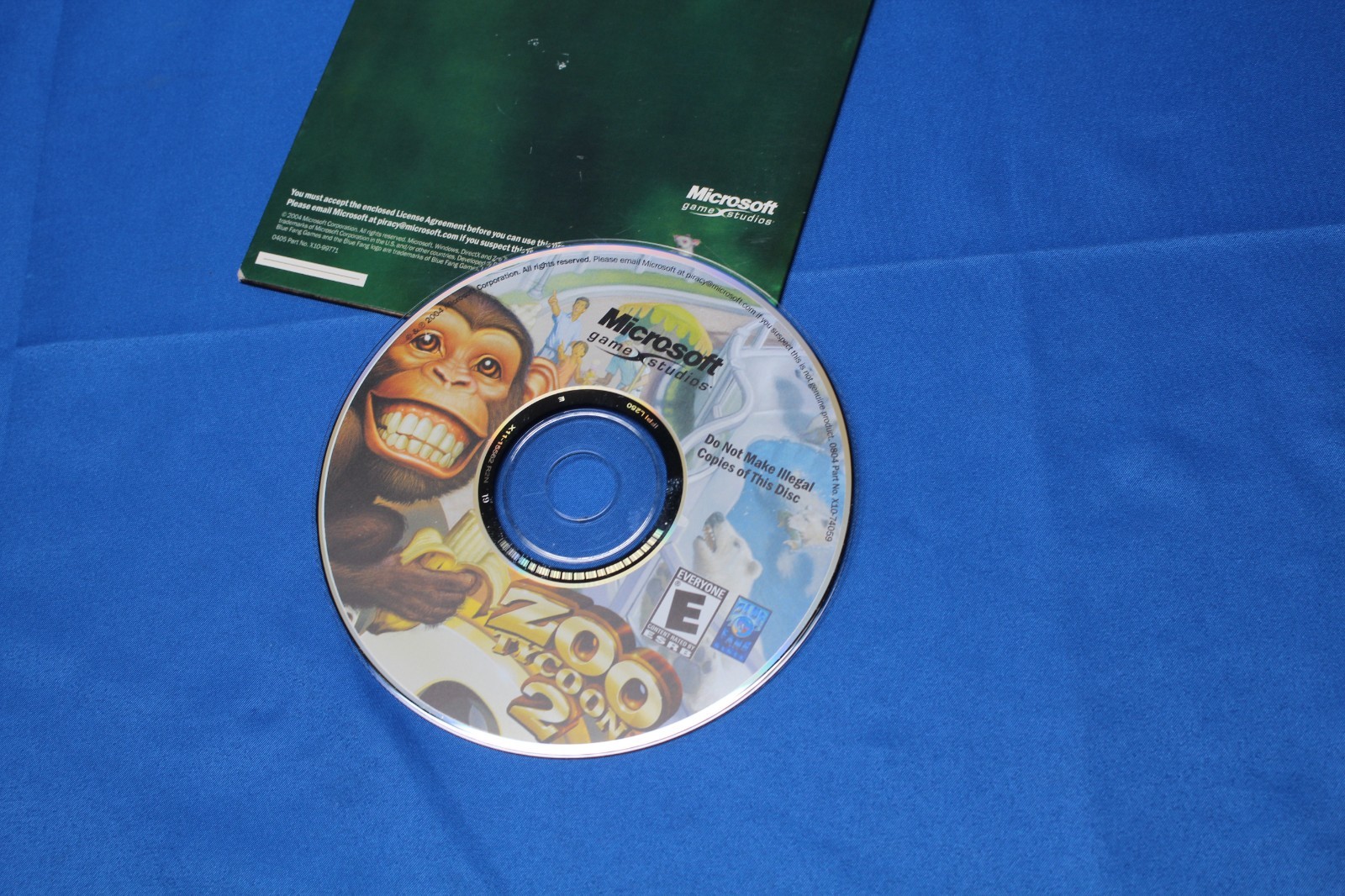 Zoo Tycoon 2 PC Computer Game Microsoft Game Studios Nature Sim disc only