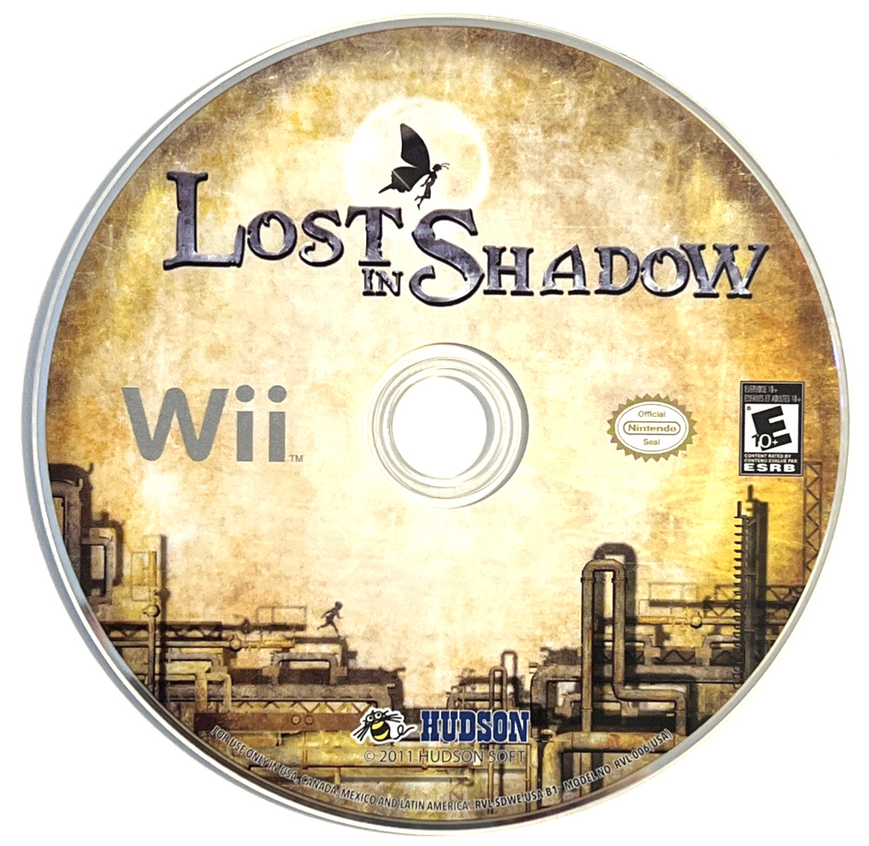 Lost in Shadow Hudson Puzzle Platform CIB Nintendo Wii