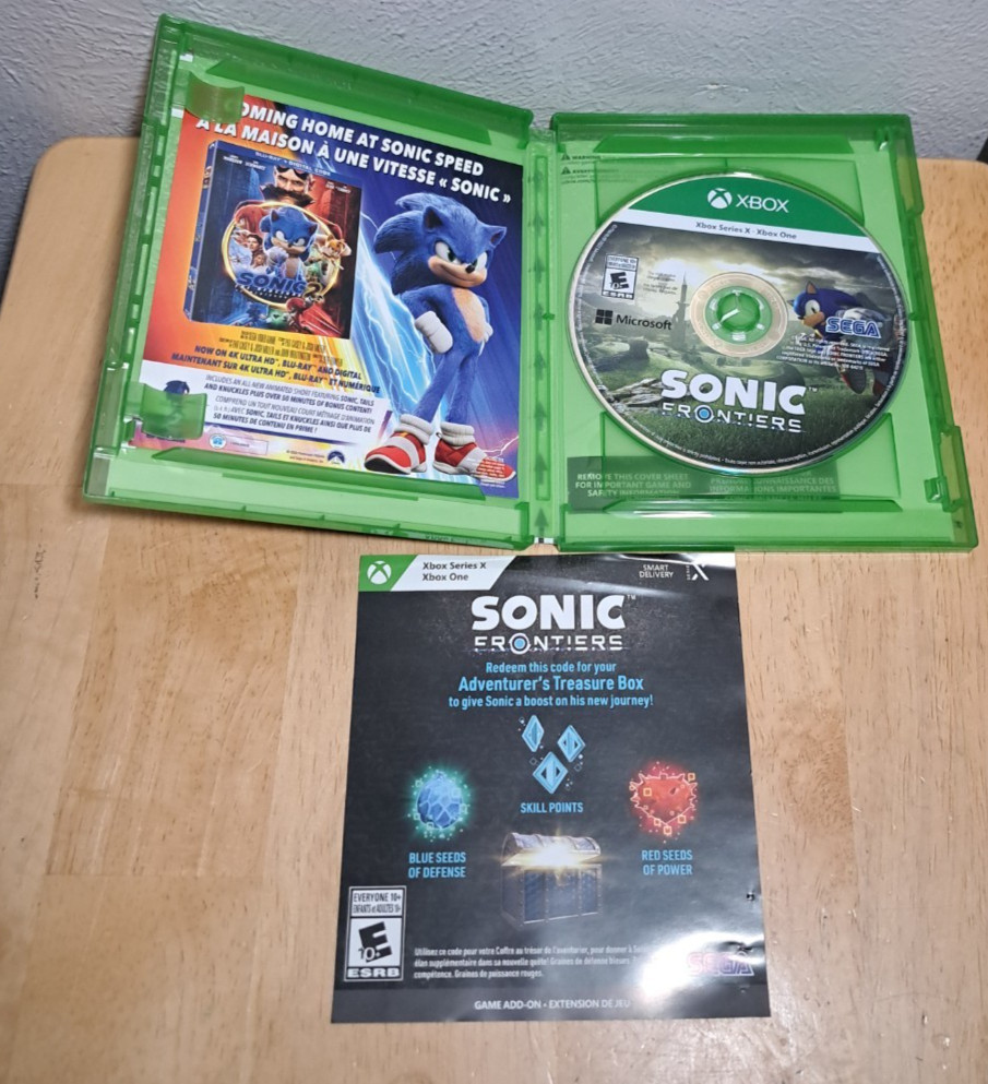 Sonic Frontiers (Microsoft Xbox Series X|S/Microsoft Xbox One, 2022)