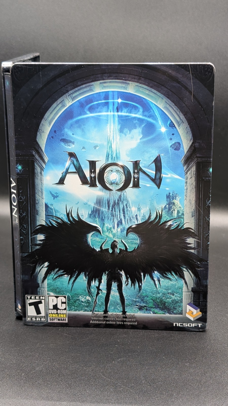 Aion (PC DVD-Rom, 2009, 2-Discs) Steelbook Edition Complete with Manual