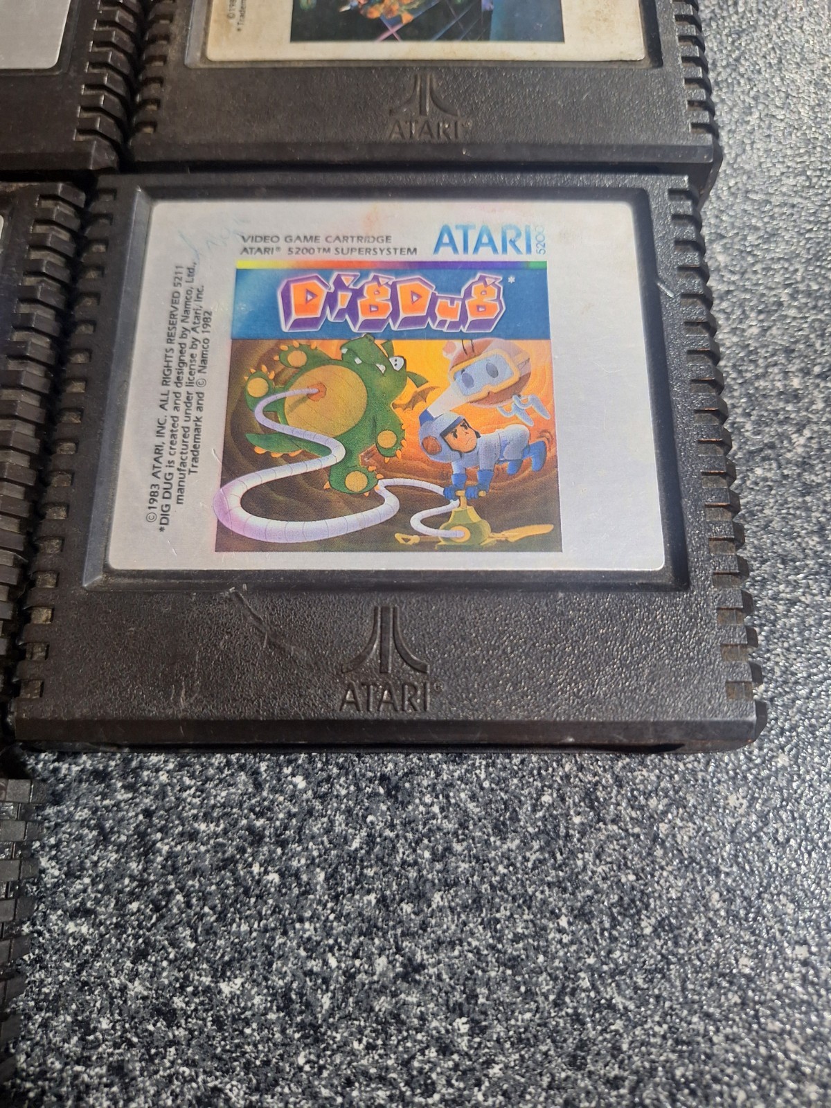 Atari 5200 Game Lot of 10 Game Cartridges TESTED WORKING