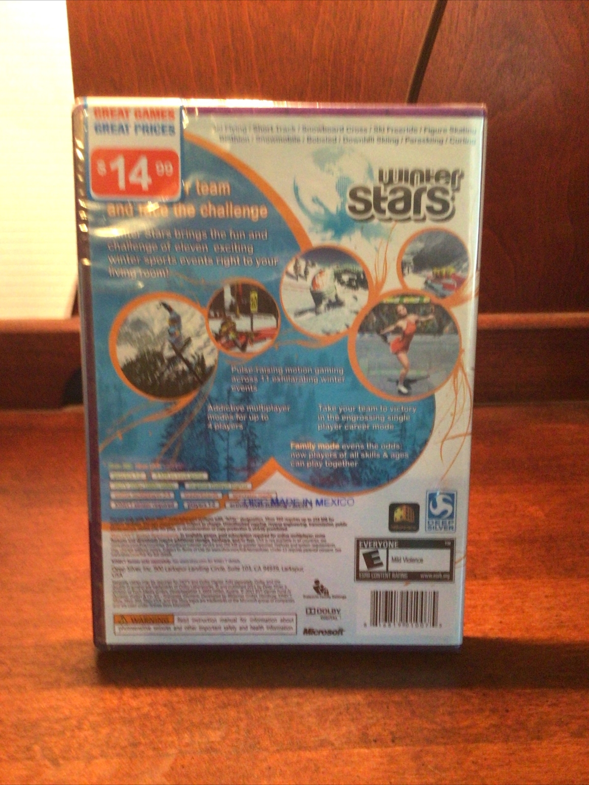 Winter Stars (Microsoft Xbox 360, 2011) Sealed!