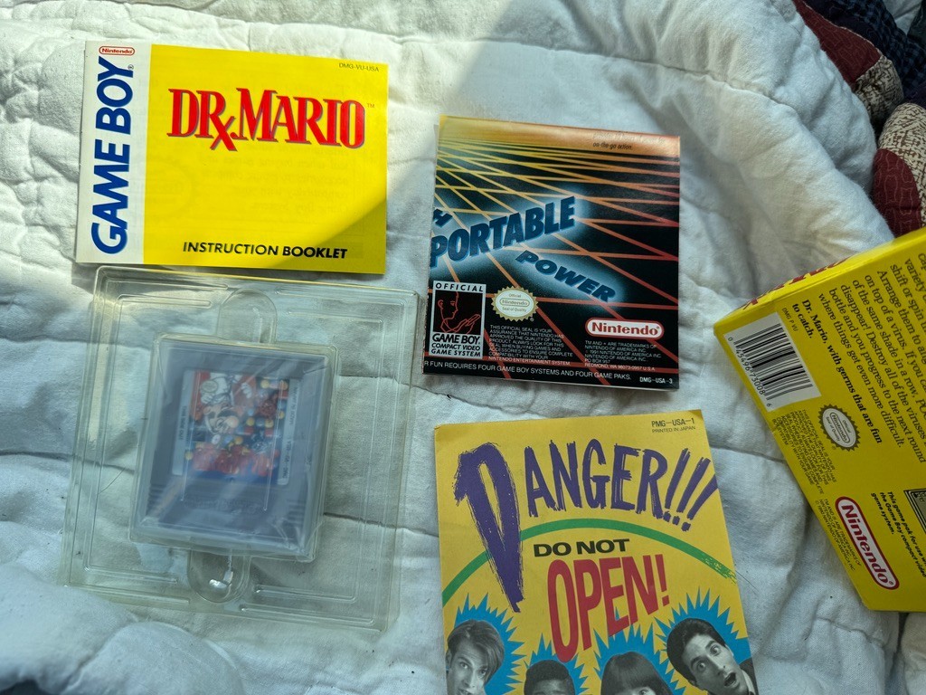 Dr Mario⭐Original Nintendo Gameboy | New Open Box – never played