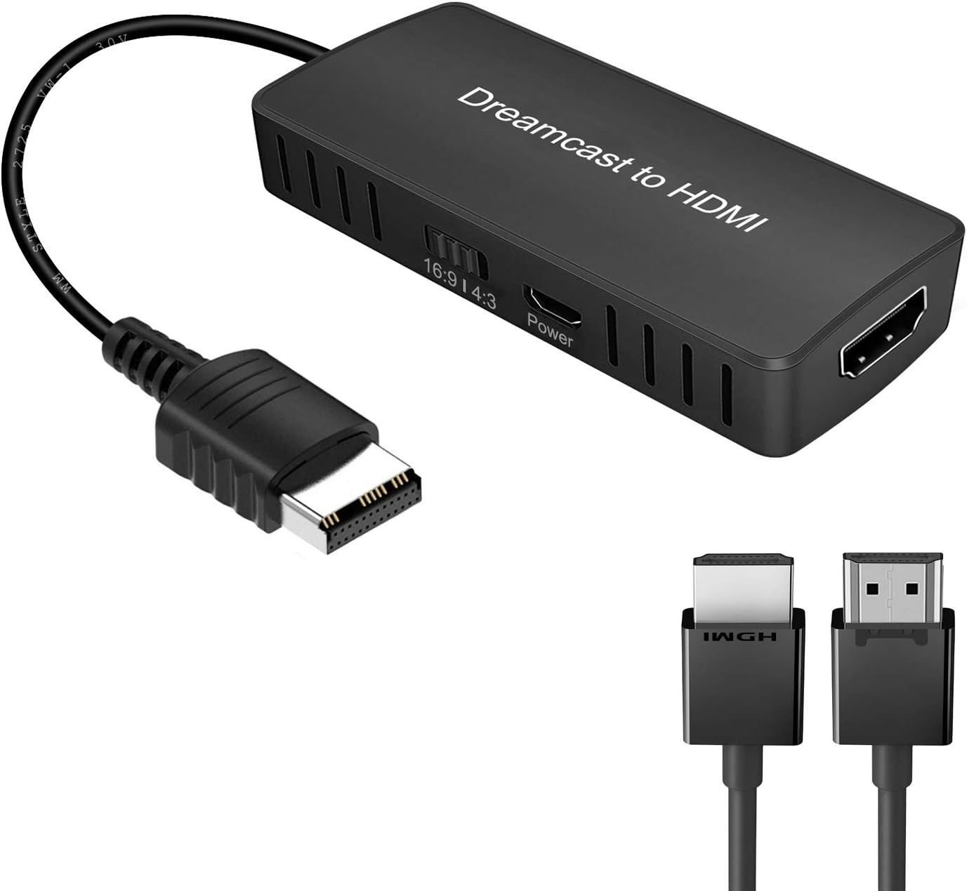 Retrofitted Dreamcast to HDMI Link Cable – Supports 480i/576i/480p Output