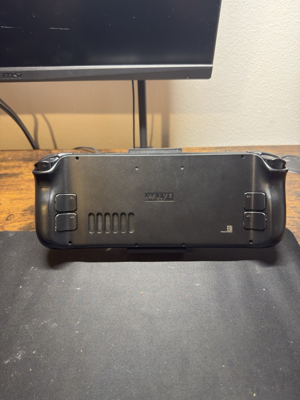 Valve Steam Deck Black Handheld Console For Parts