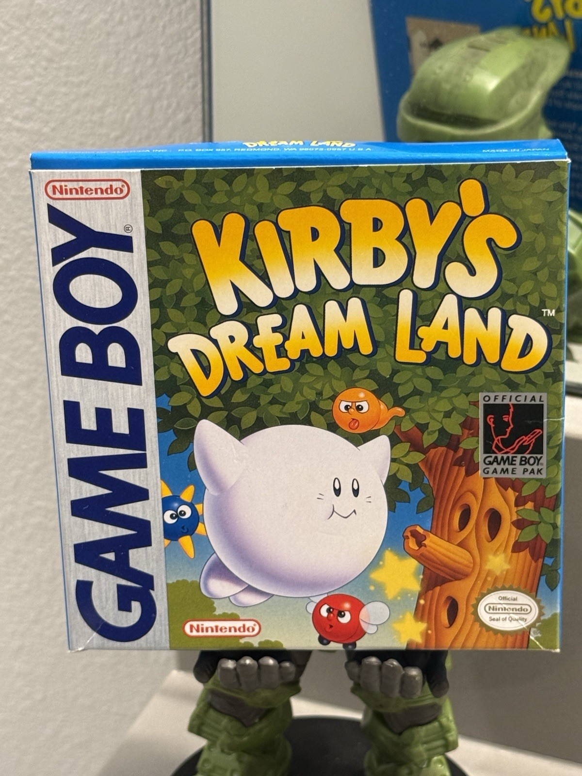 Kirby’s Dream Land (Nintendo Game Boy, 1992) CIB Complete In Box w/ Manual