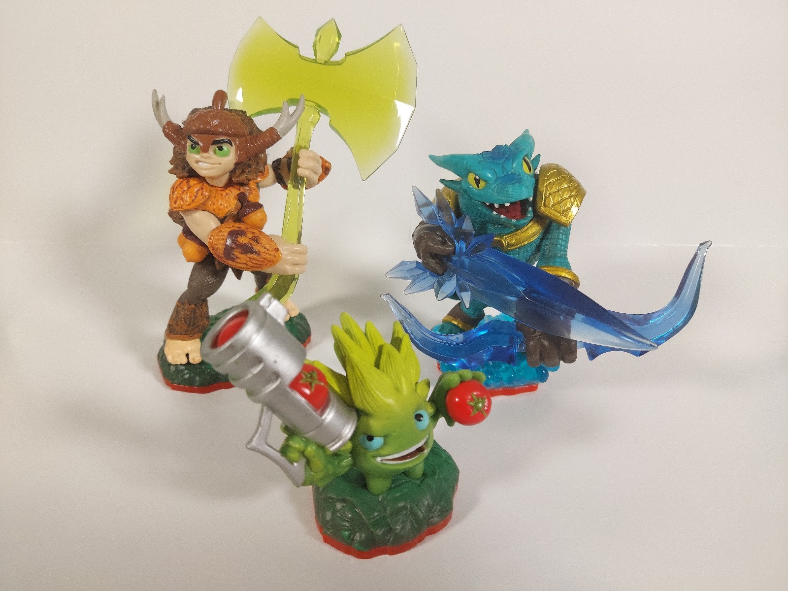 Skylanders Trap Team Figures ● Bushwhack • Food Fight • Snap Shot ● Activision