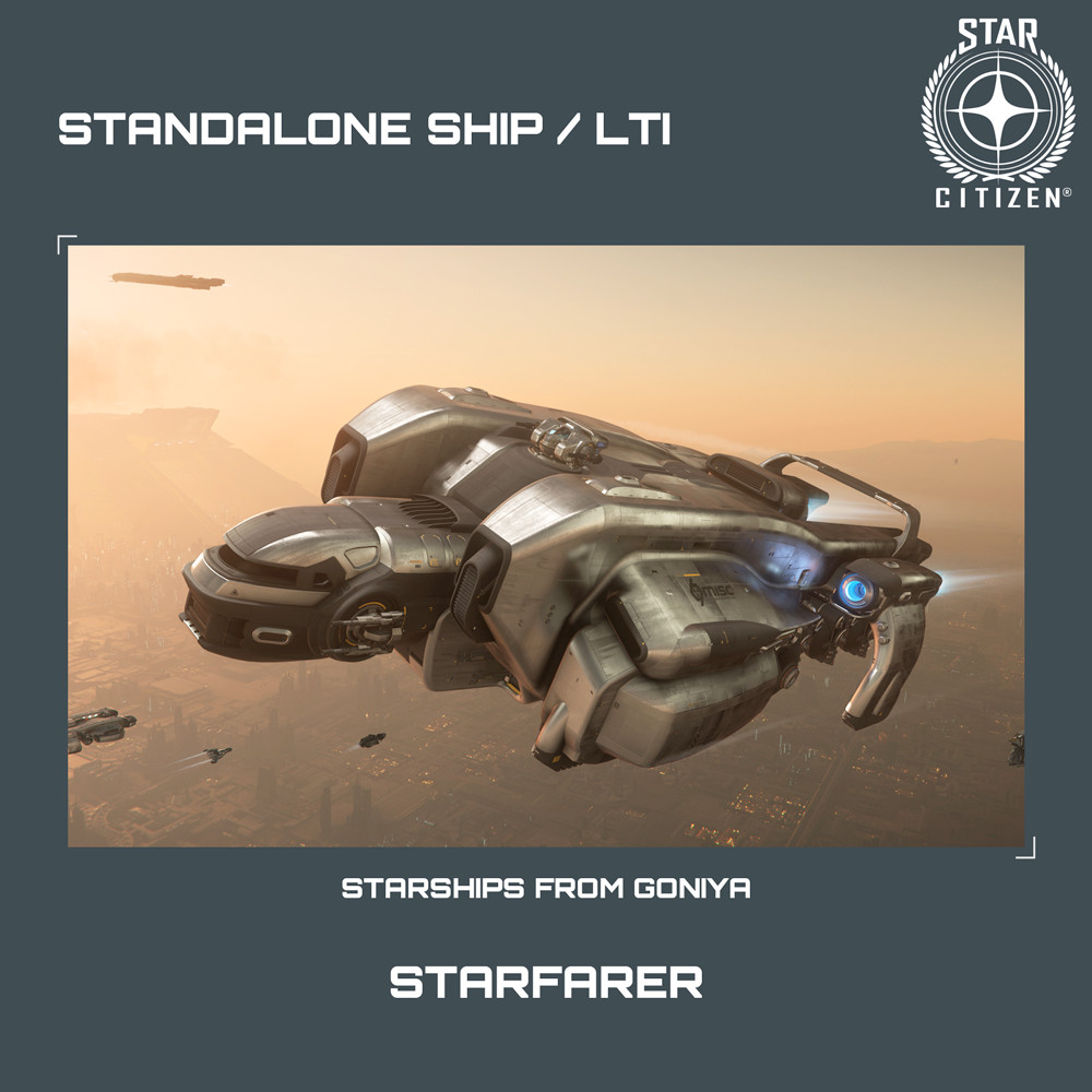 STAR CITIZEN – MISC STARFARER – LTI – CCU’d – (Lifetime Insurance)