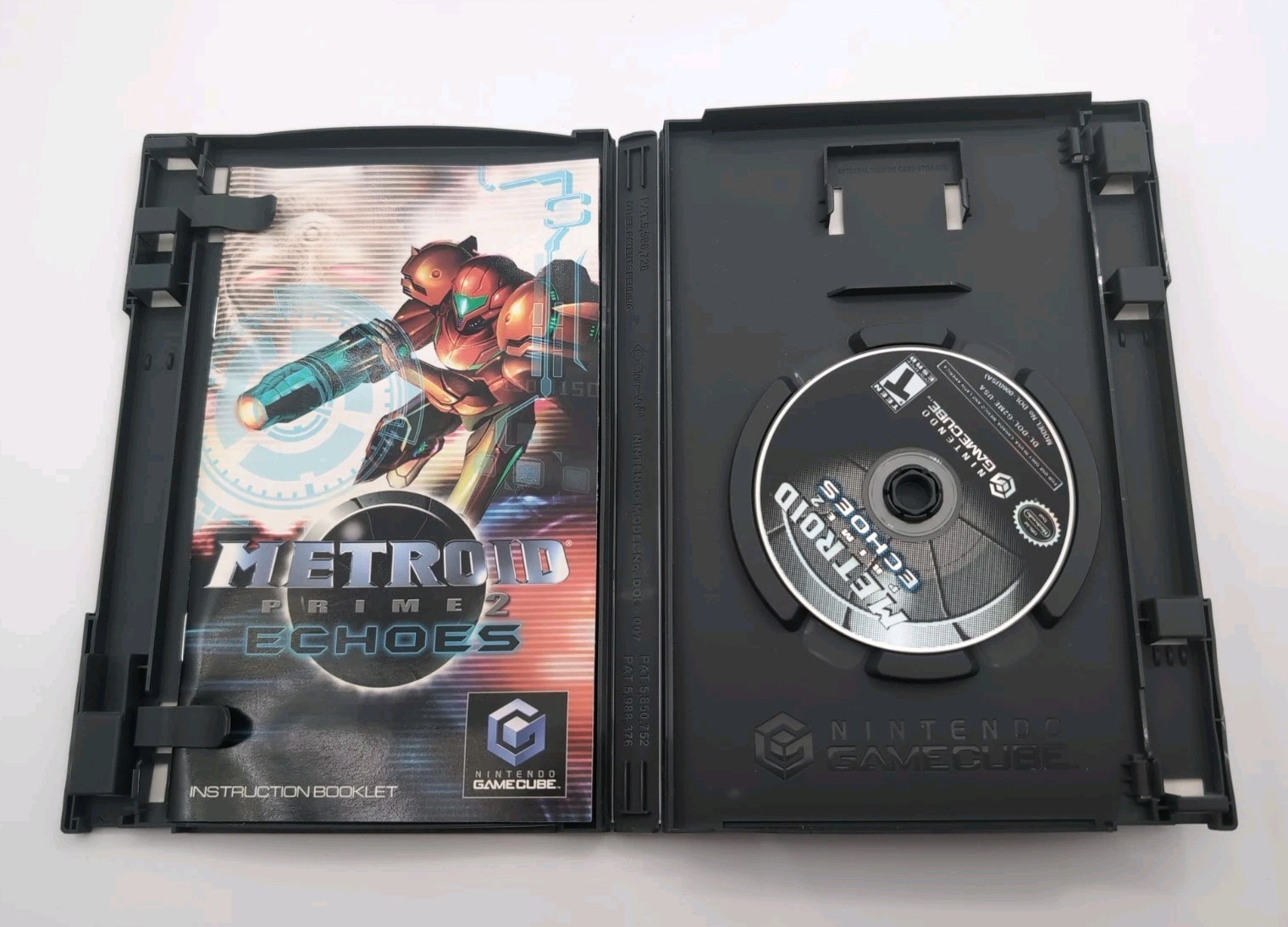 Metroid Prime 2: Echoes – Nintendo GameCube – Manual, Excellent Condition