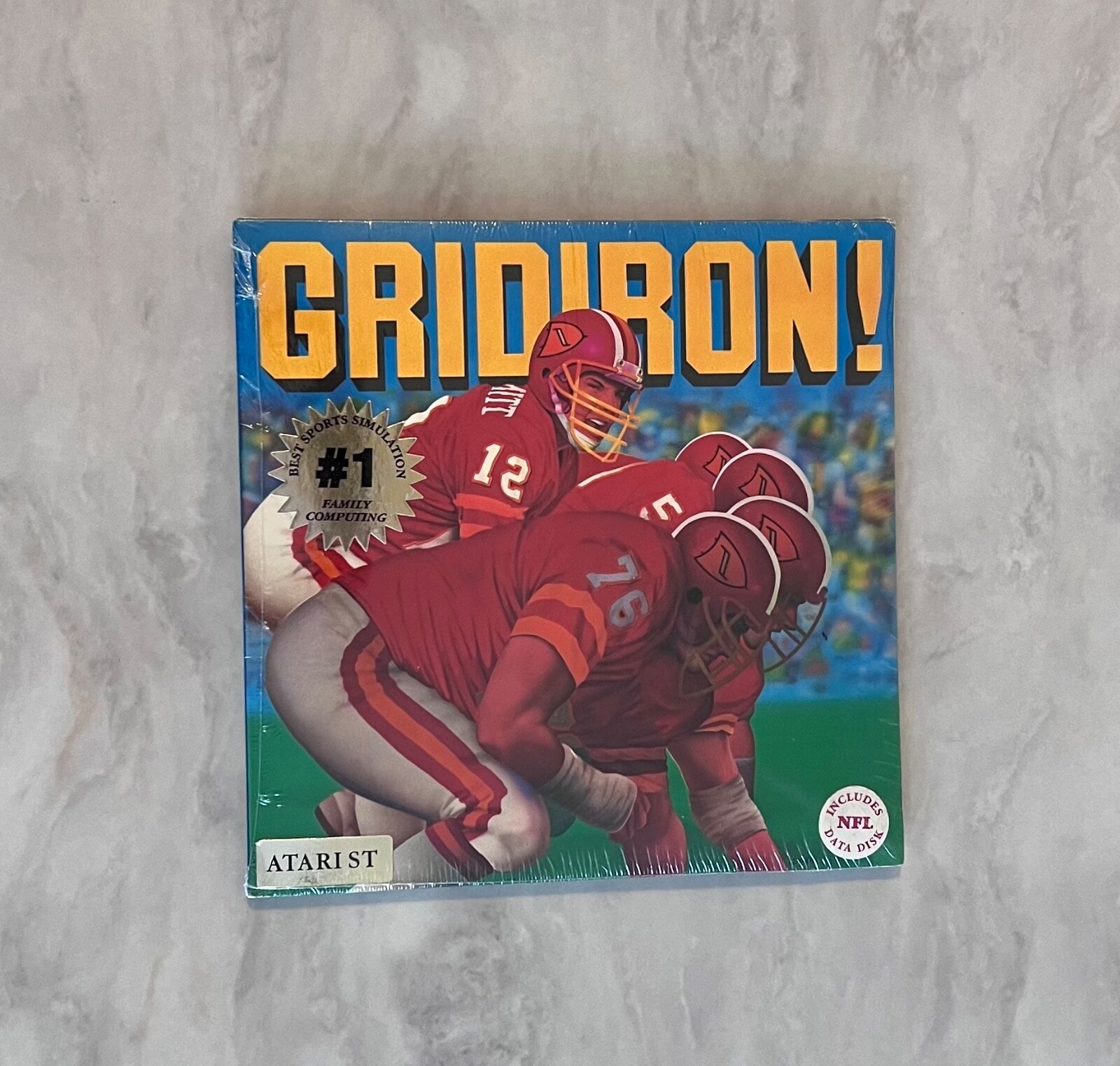 Gridiron! Madden Football #1 Sealed New Vintage 1986 Bethesda Softworks WATA VGA