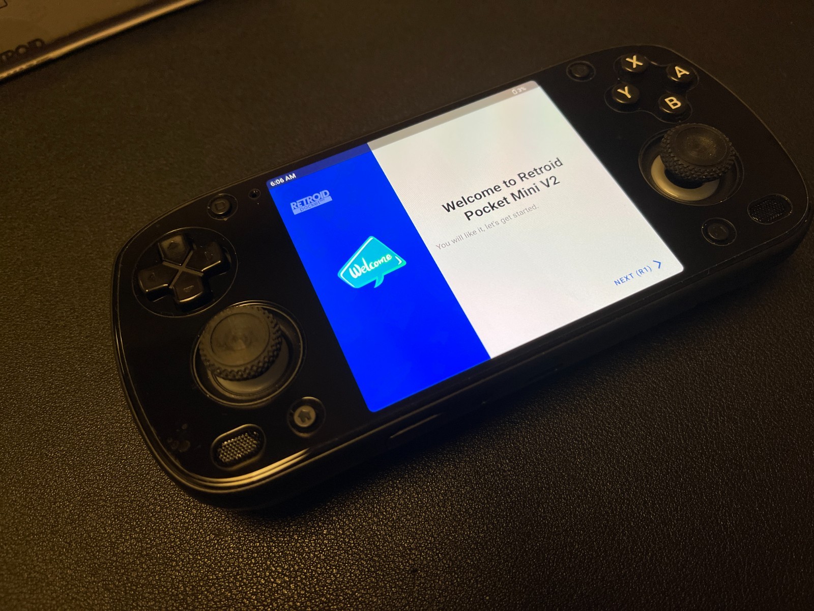 Retroid Pocket Mini V2 Handheld with Case and screen protectors