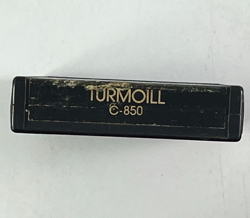 Turmoill C-850 CCE Video Game Cartridge Illustrated Brazil Atari 2600 TESTED