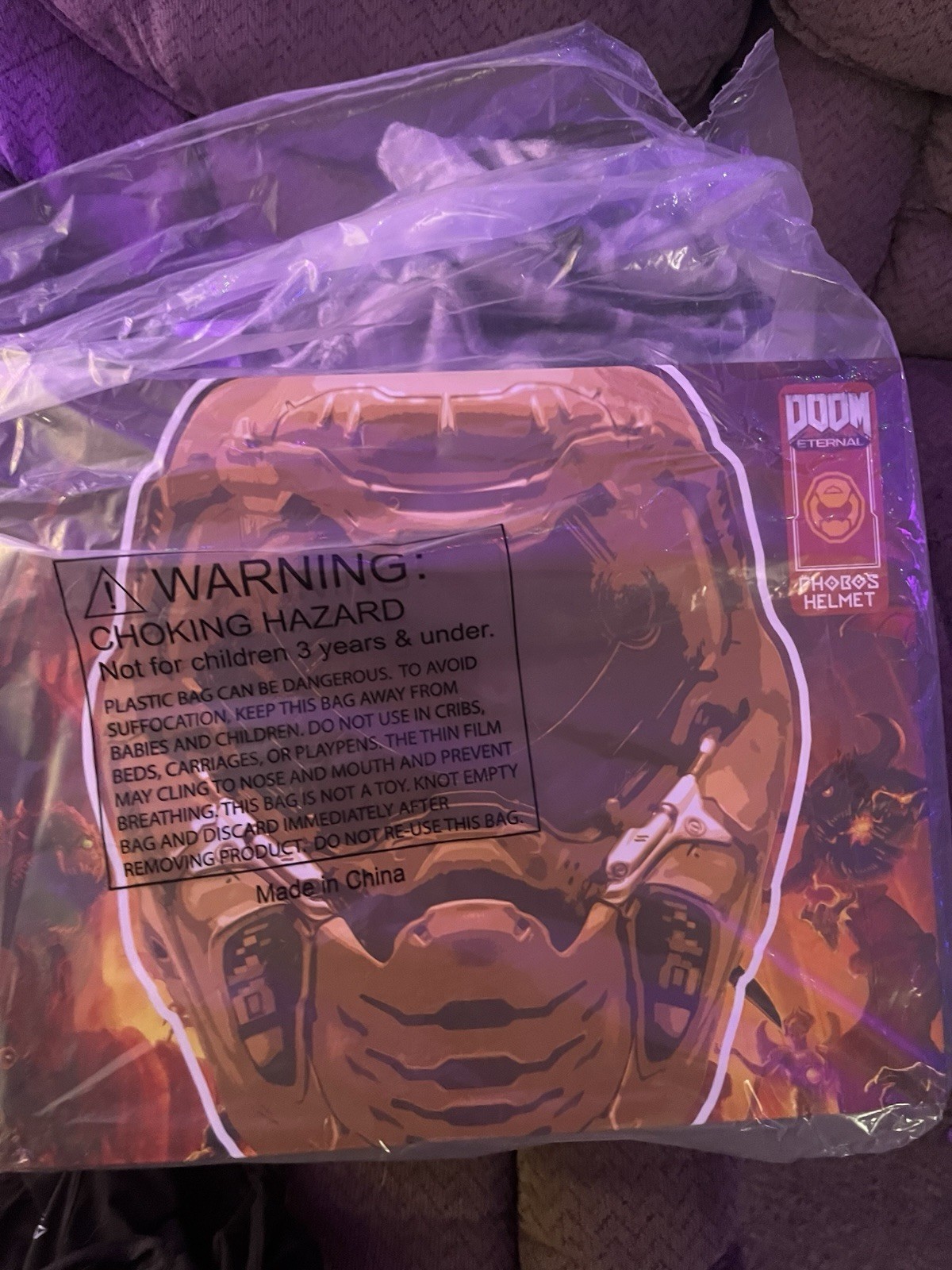 DOOM Eternal Phobos Helmet Collectors Edition