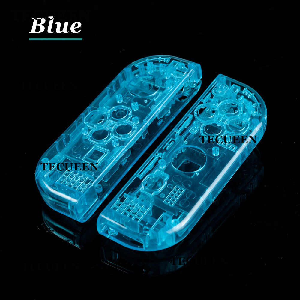 For Nintendo Switch Joy-Con Replacement Shell Case Housing DIY Translucent 1Pair