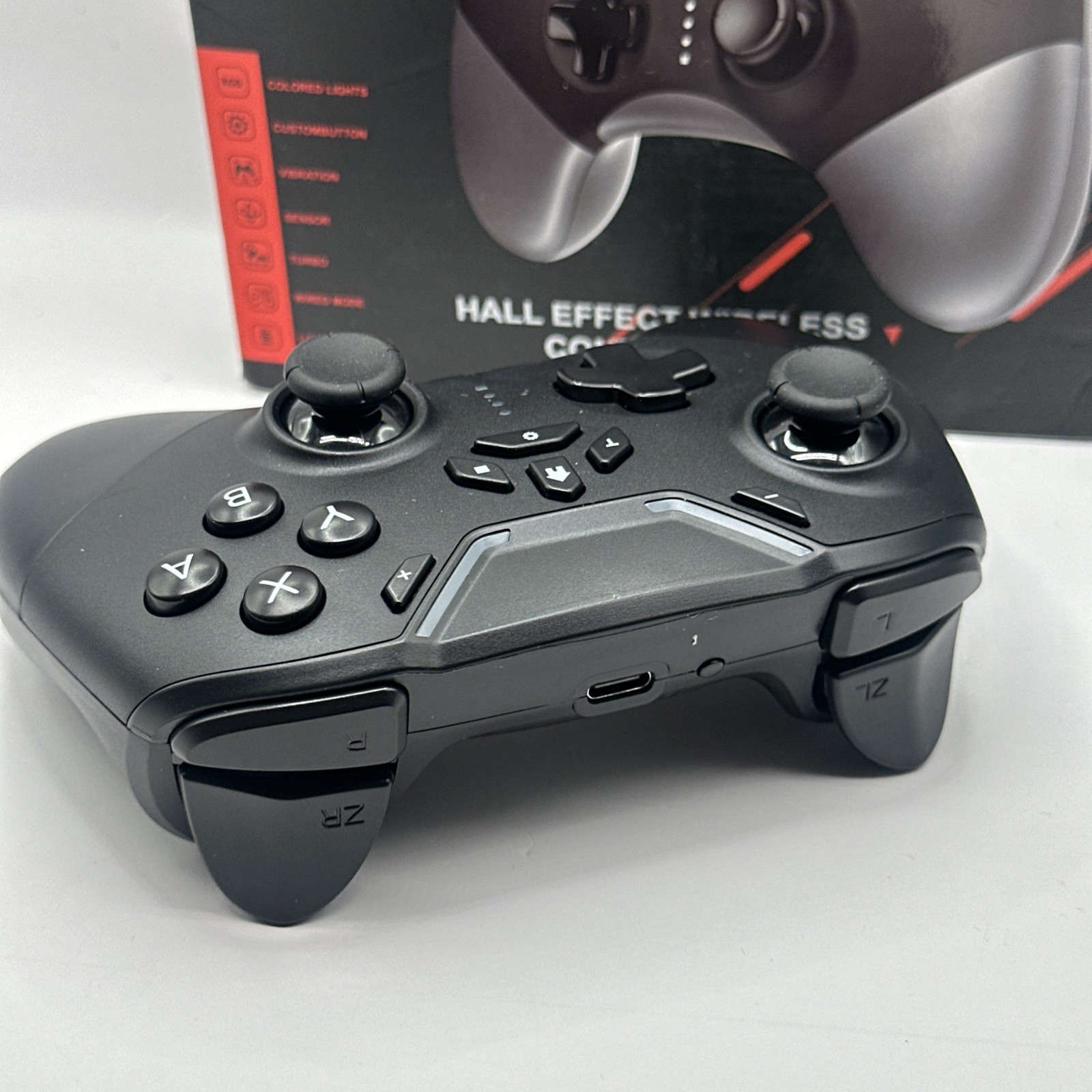 Aghi Bluetooth Controller for Switch/PC/iPhone/Android/Apple Arcade MFi Games/TV