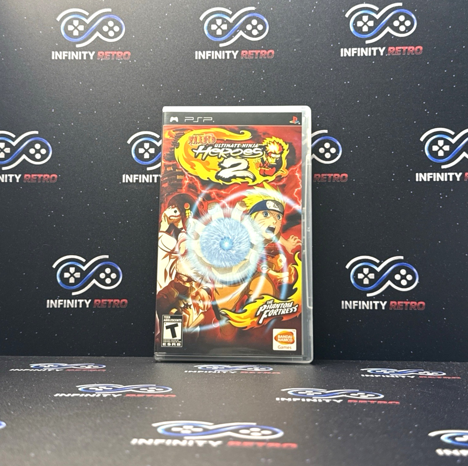 Naruto: Ultimate Ninja Heroes 2 Sony PlayStation Portable PSP CIB Refurbished