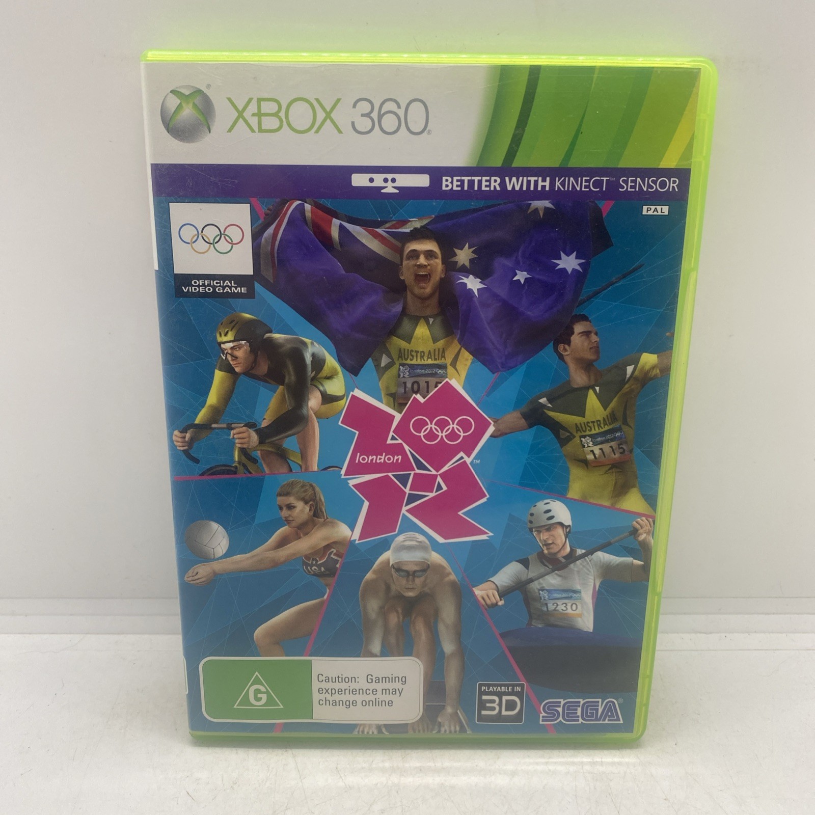London 2012 Olympic Games Xbox 360 Complete With Manual Free Postage AU Seller