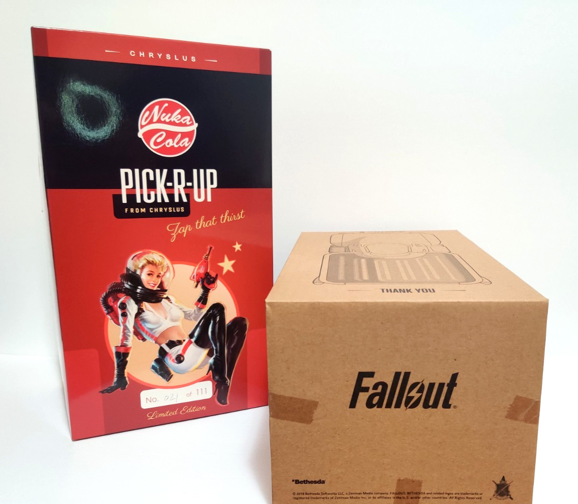 Fallout Nuka Cola Pick-R-Up 1:18 Die Cast Replica Limited Edition #21/111