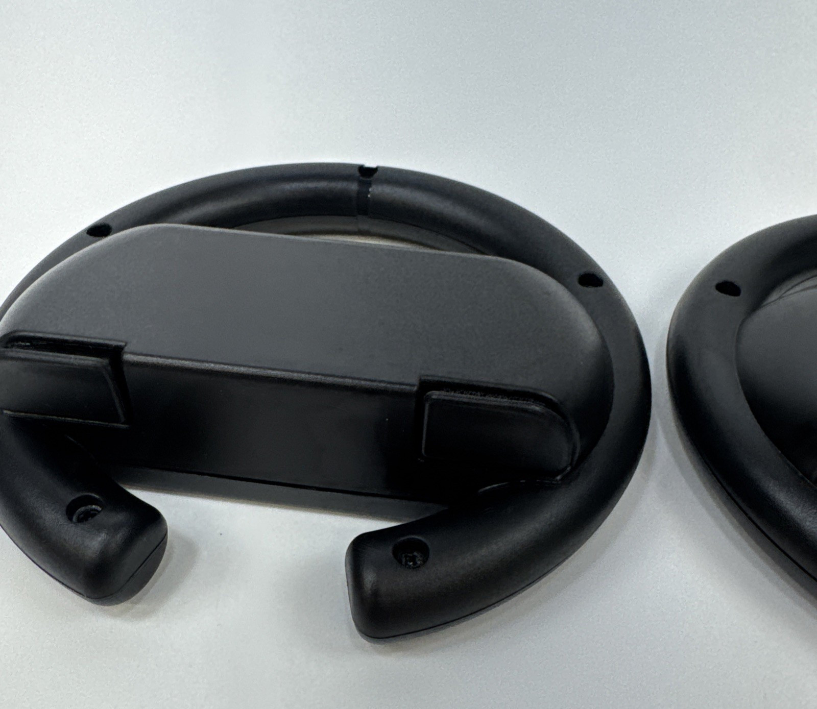 Black Steering Wheel Set for Nintendo Switch Joy-Con Mario Kart (Unbranded)