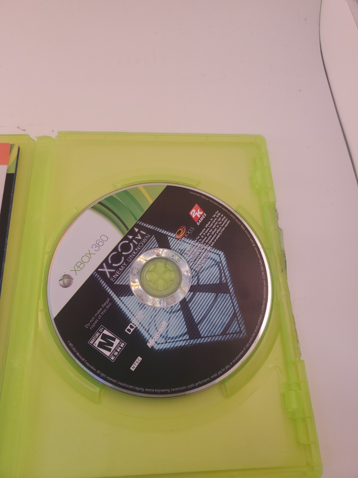 XCOM: Enemy Unknown (Microsoft Xbox 360, 2012) CIB