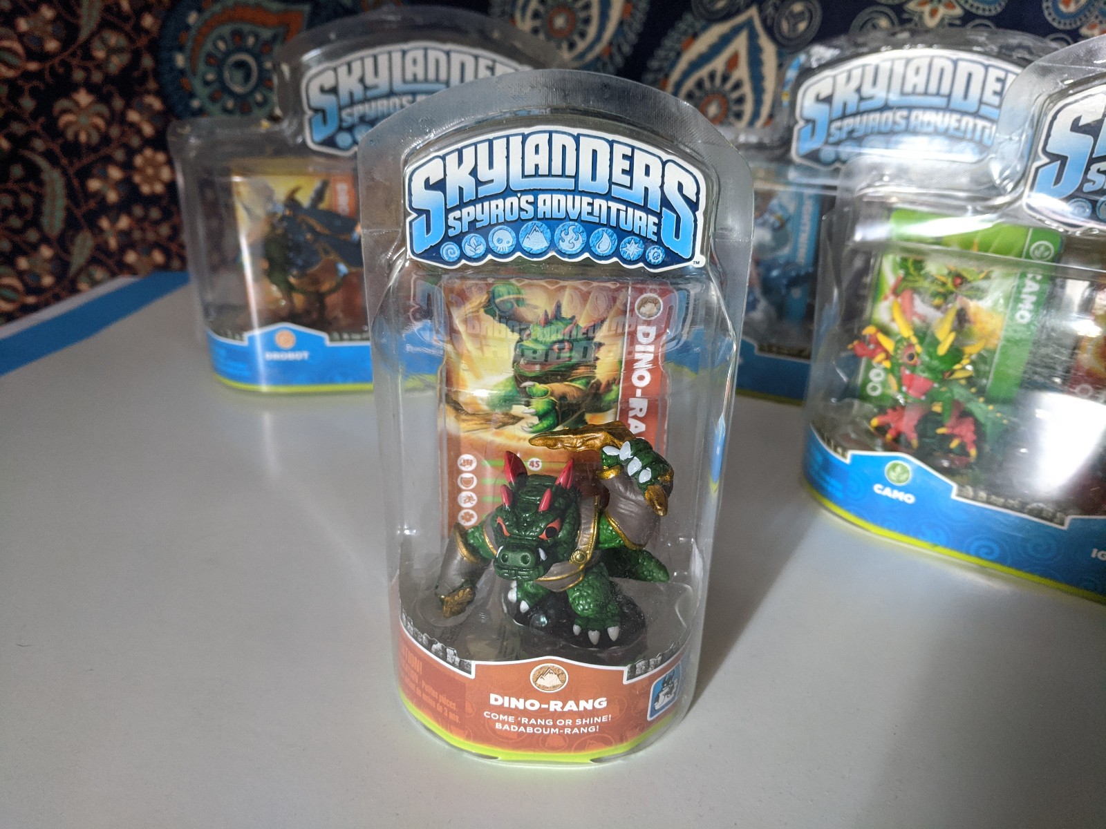 Skylanders Spyro’s Adventure Triple Packs + Dino-Rang Camo Drobot Lightning Rod+