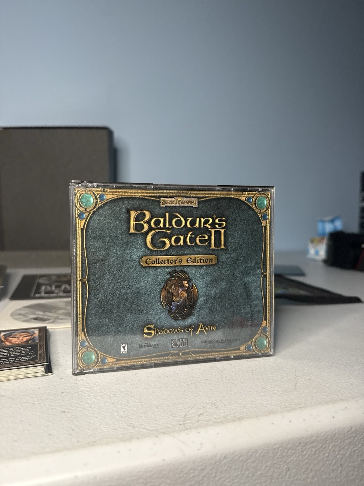 Baldur’s Gate II Collector’s Edition Big Box PC 4 Discs Map 16 Cards COMPLETE