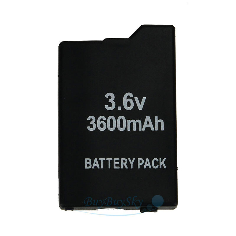 LOTS Battery For Sony PSP 2000 2001 PSP 3000 3001 Rechargeable 3600mAh 3.6V