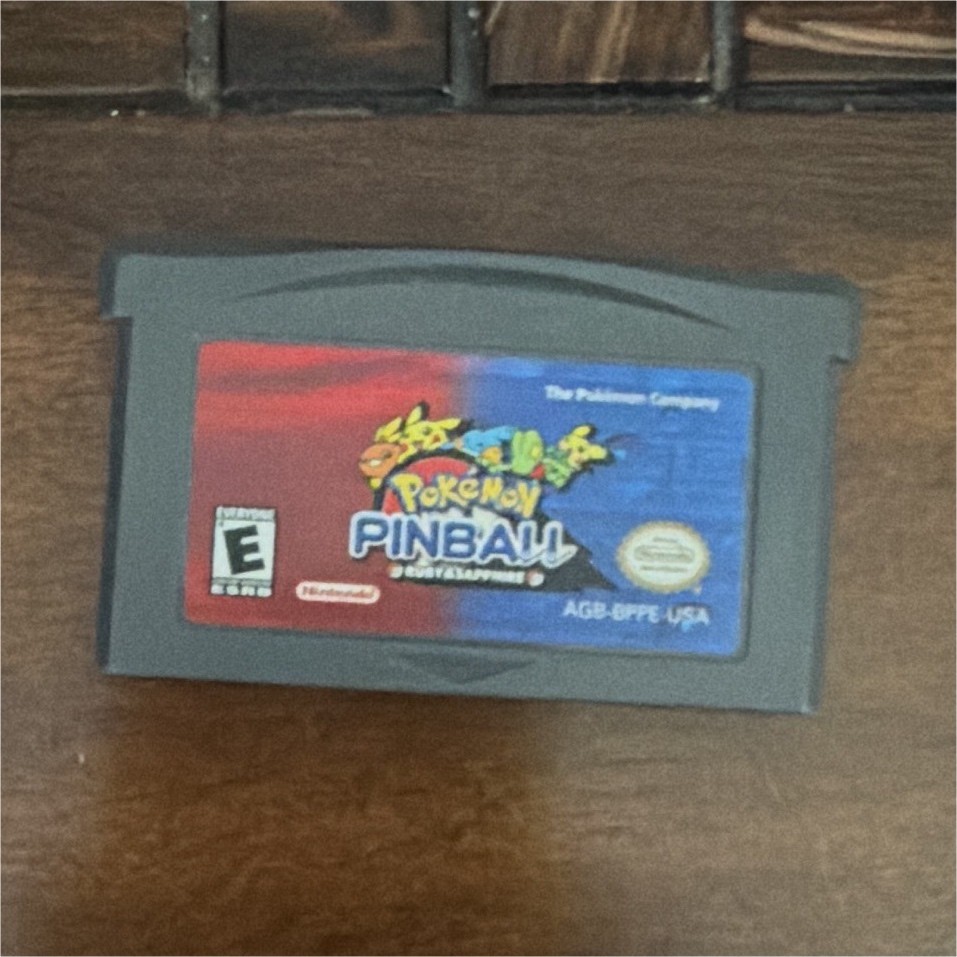 Nintendo Pokémon Pinball: Ruby & Sapphire GBA Pinball E-Everyone NTSC-U/C
