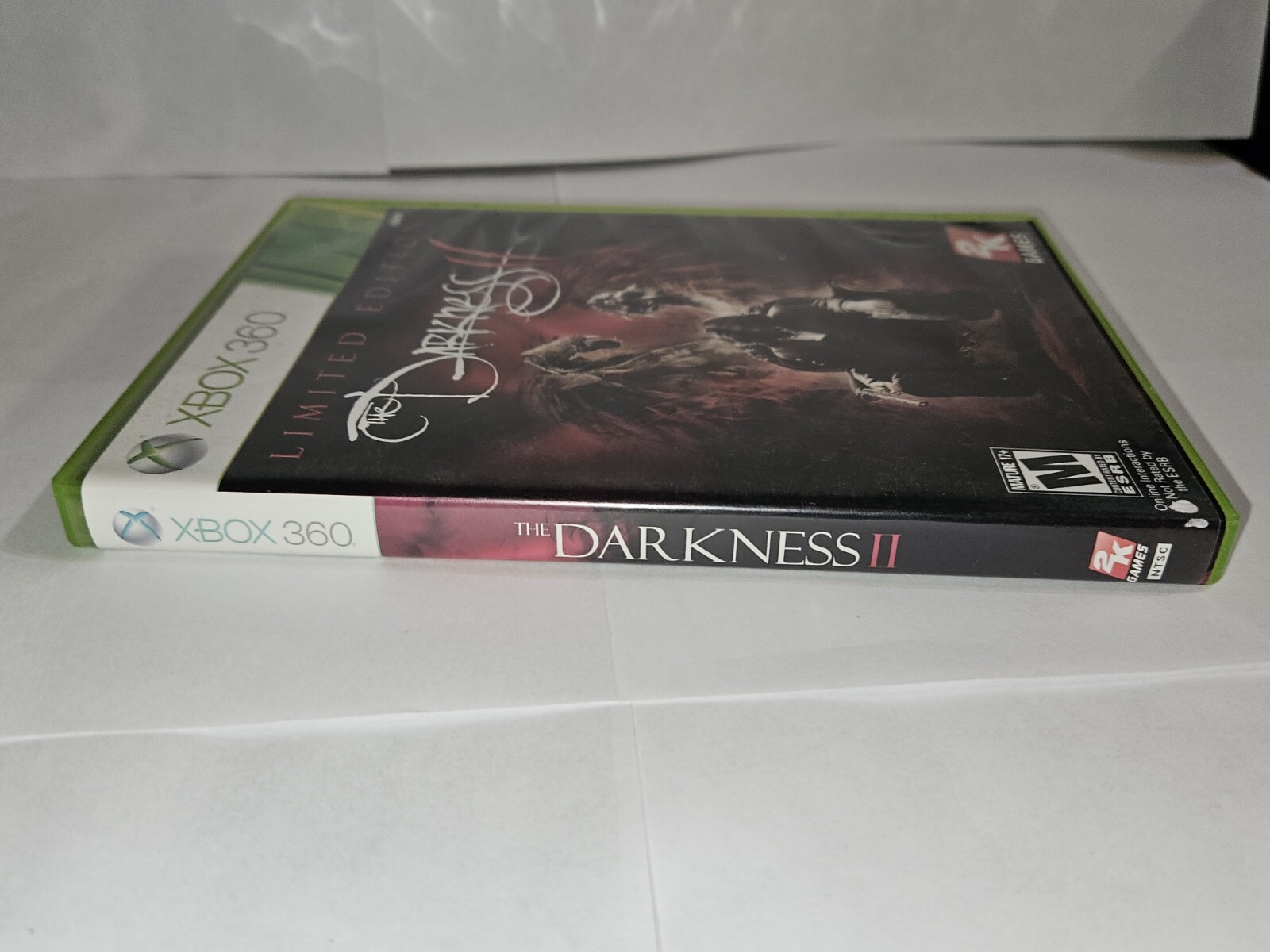 The Darkness II 2 Limited Edition (Xbox 360) CIB COMPLETE W/ Manual & POSTER