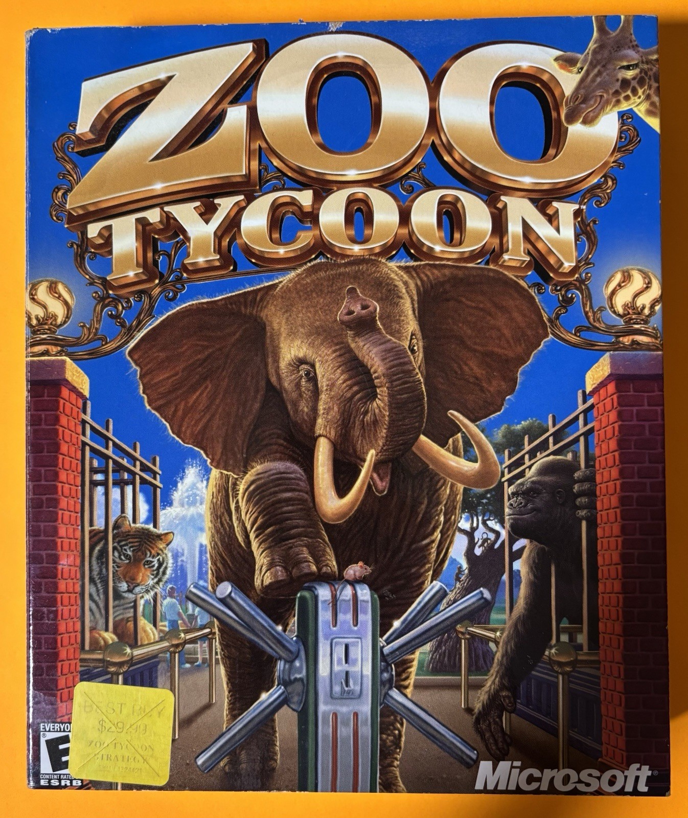 Zoo Tycoon: Complete Collection (PC, 2003) Disc+Manual Disc Has Scratches As Is