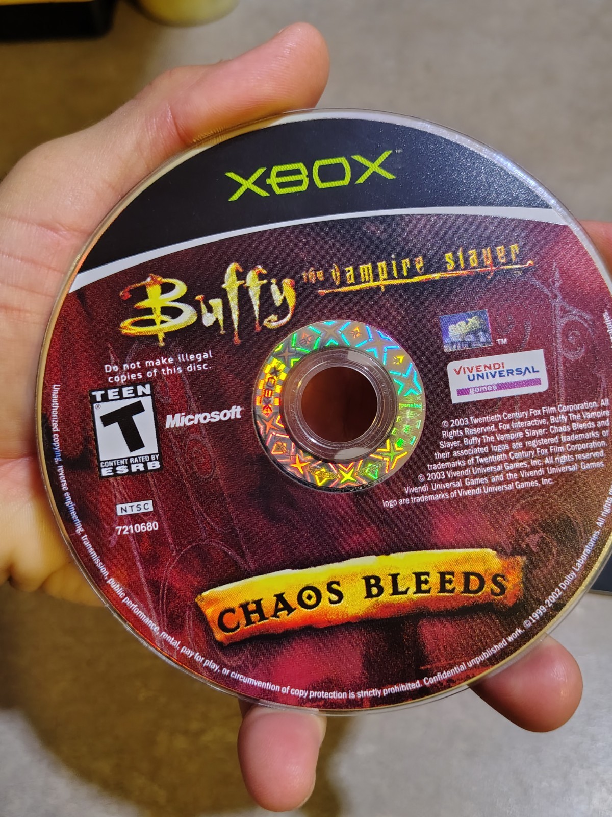 XBox Buffy the Vampire Slayer Chaos Bleeds – Complete Authentic Tested 🔥🎮😎