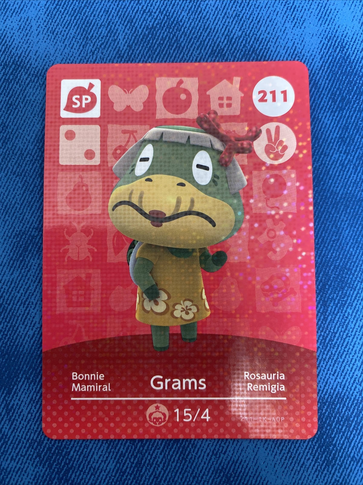 Grams (211) Series 3 – Animal Crossing Amiibo Card – Never Scanned