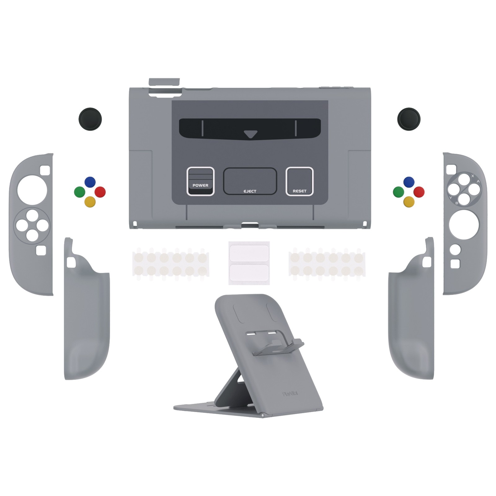 PlayVital Protective Case for Nintendo Switch 2 Dockable Hard Shell Split Cover