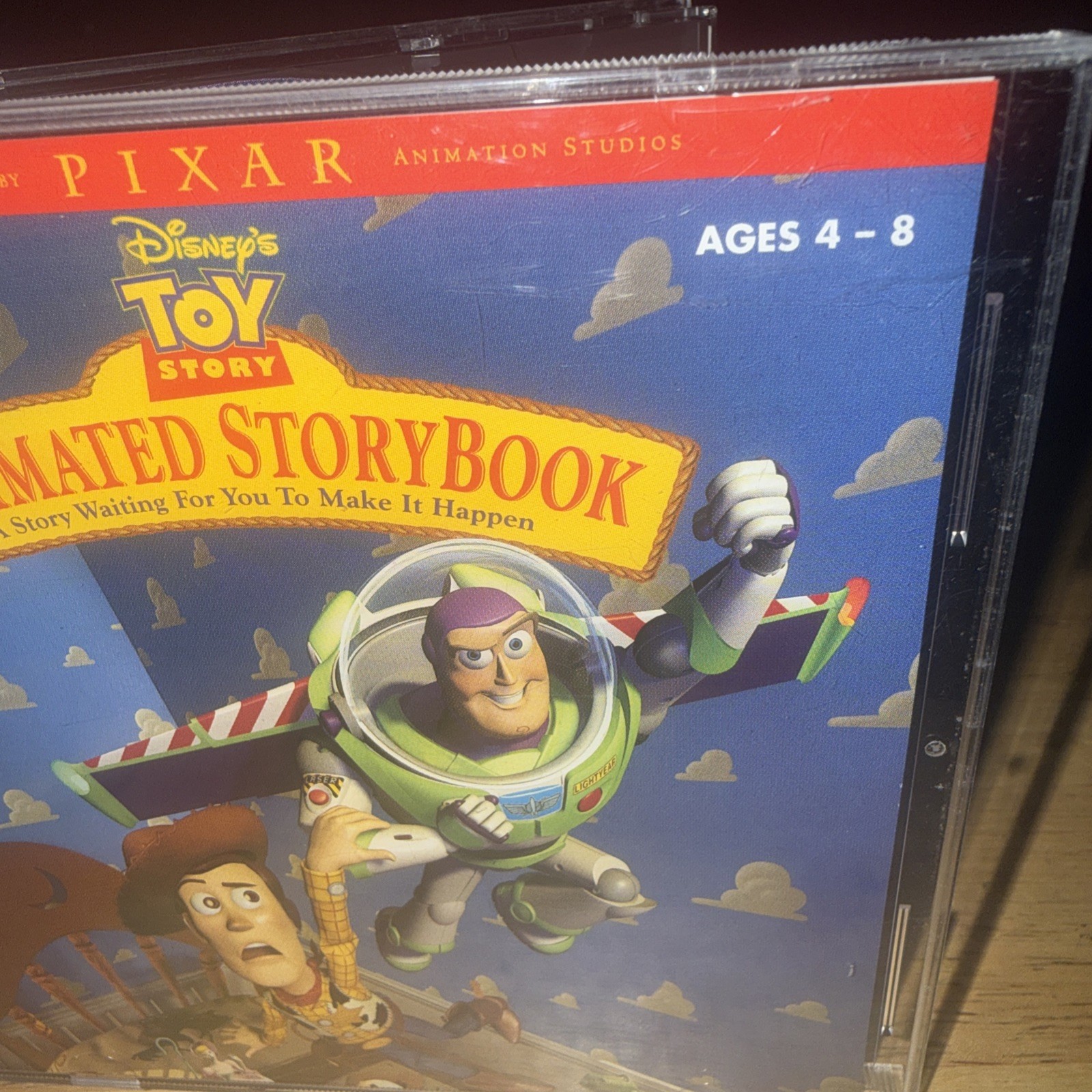 Toy Story Animated Storybook Case And Disc