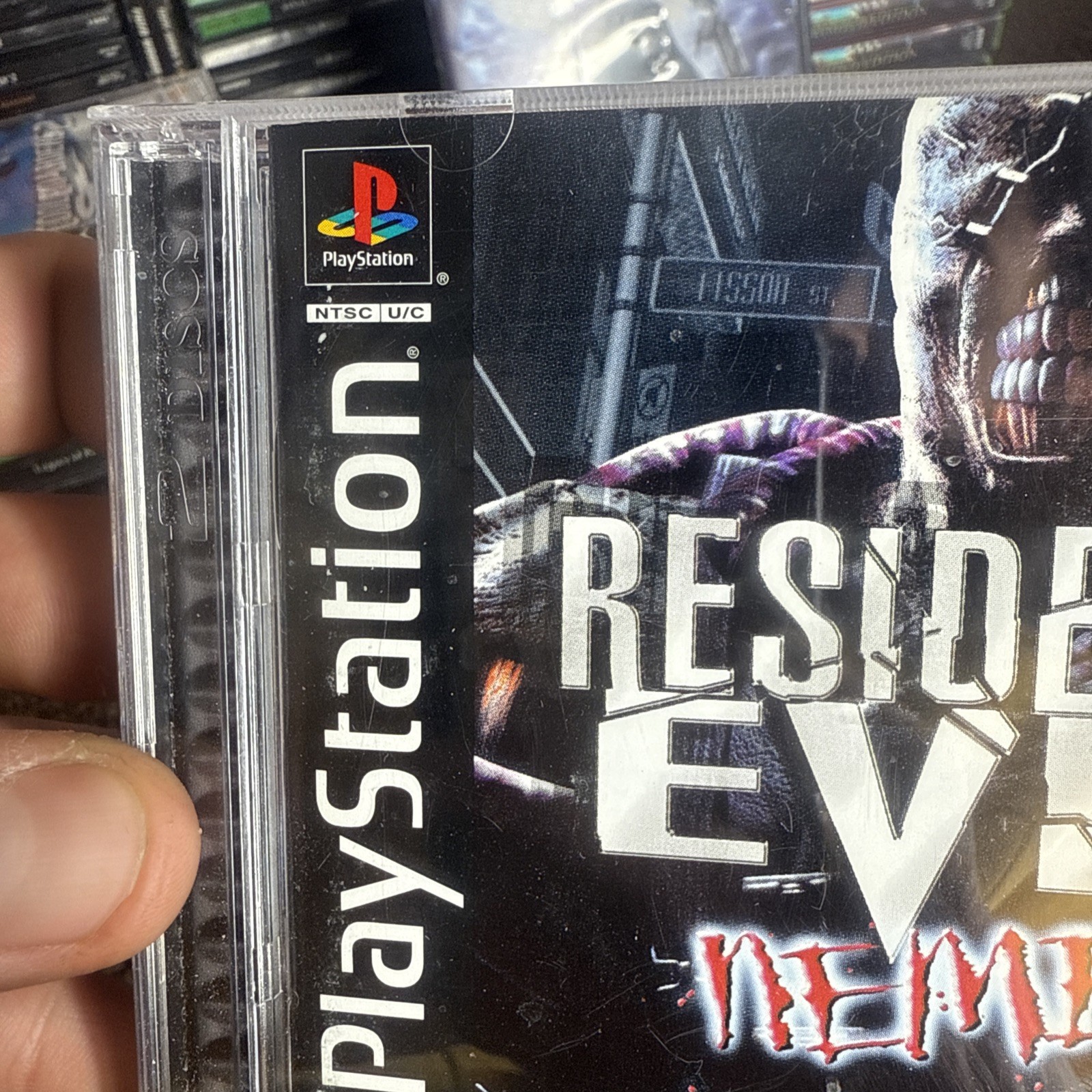 Resident Evil 3 Nemesis PS1 PlayStation 1 Complete CIB & 2 MINT Condition Discs!