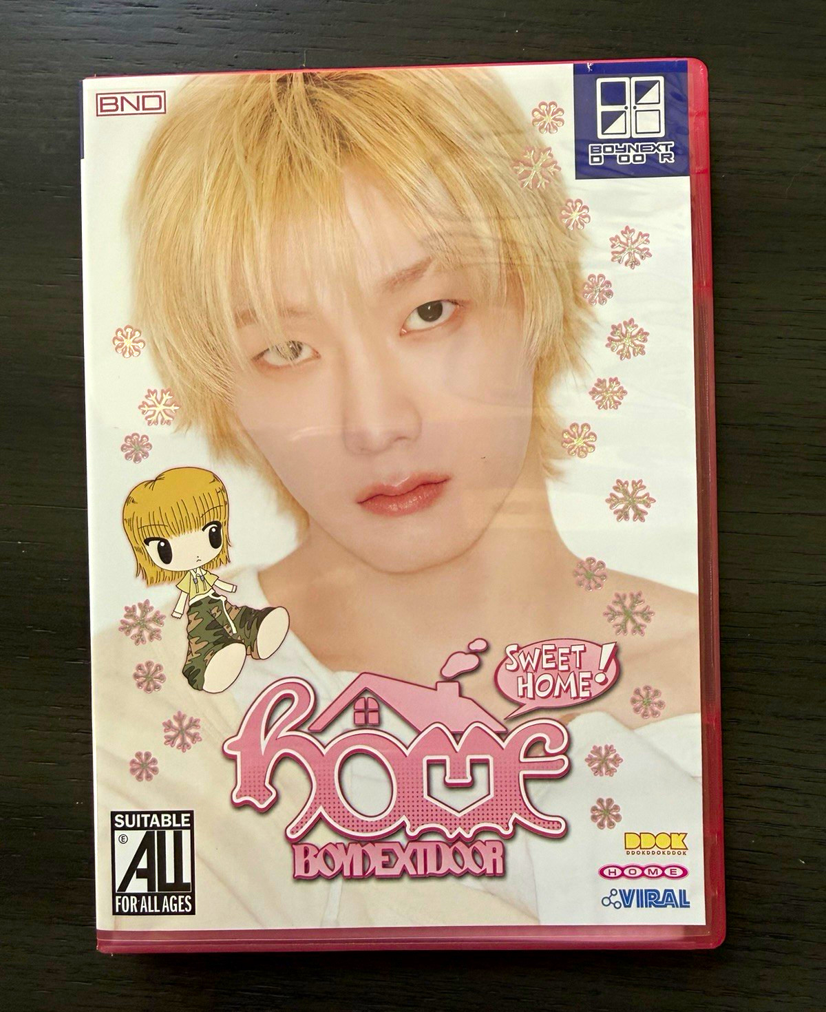 BOYNEXTDOOR Sweet Home album w/Photocard Booklet Sticker Poster (Sungho version)