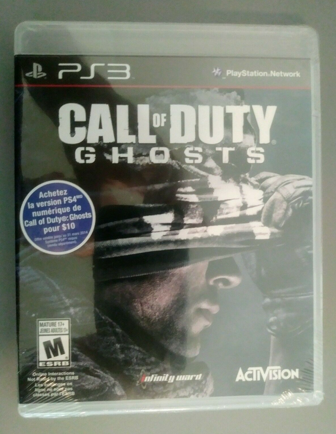 Call of Duty: Ghosts (French, PlayStation 3 PS3, 2013) – NEW + SEALED!