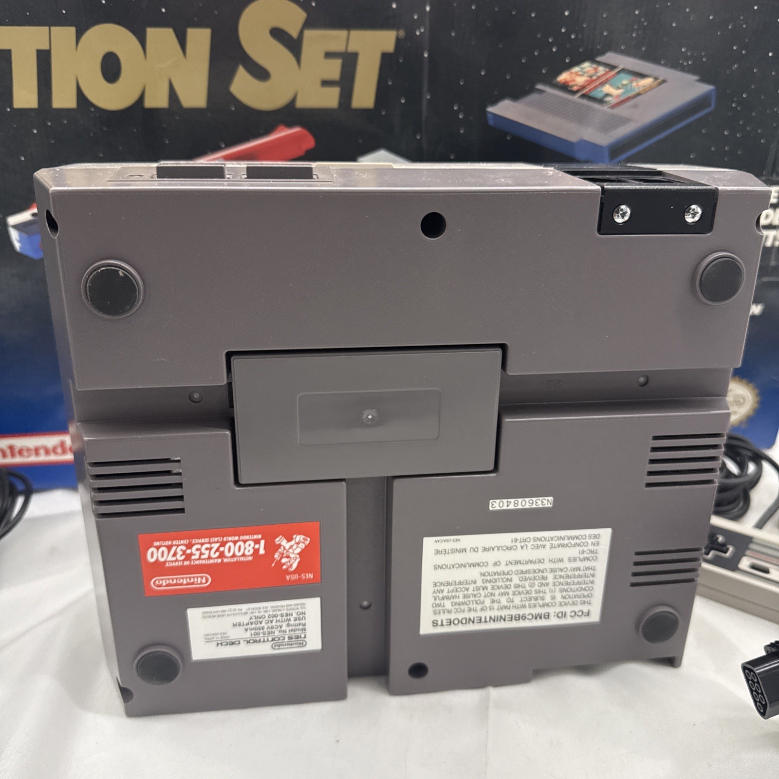 Nintendo NES Action Set console Boxed Mint Condition