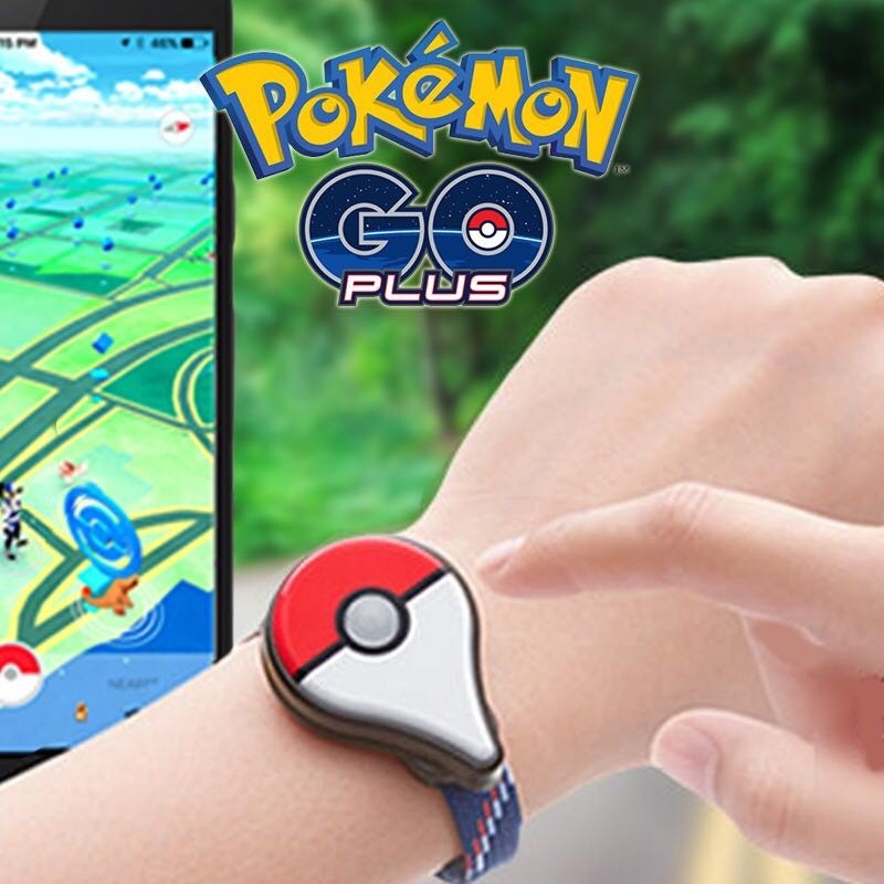 Nintendo Pokemon Bracelet Go Plus Device Bluetooth Bracelet without battery Auto