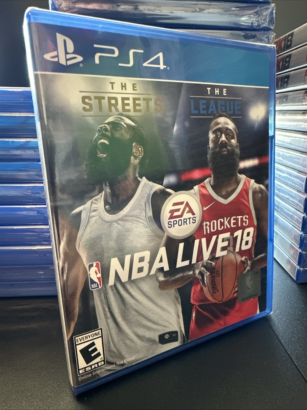 NBA Live 18 EA 2018 Streets League Basketball Sony PlayStation 4 PS4 2017 CIB