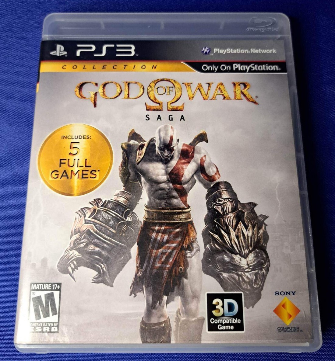 God of War Saga [I, II, III] PlayStation 3, 2012 – No Manual