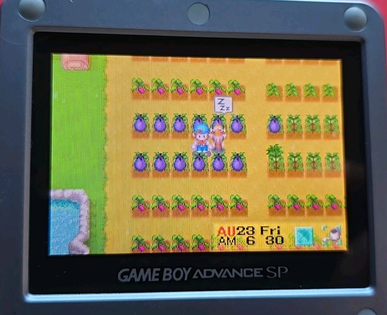 GBA Harvest Moon: Friends of Mineral Town Game Boy Advance Authentic Saves