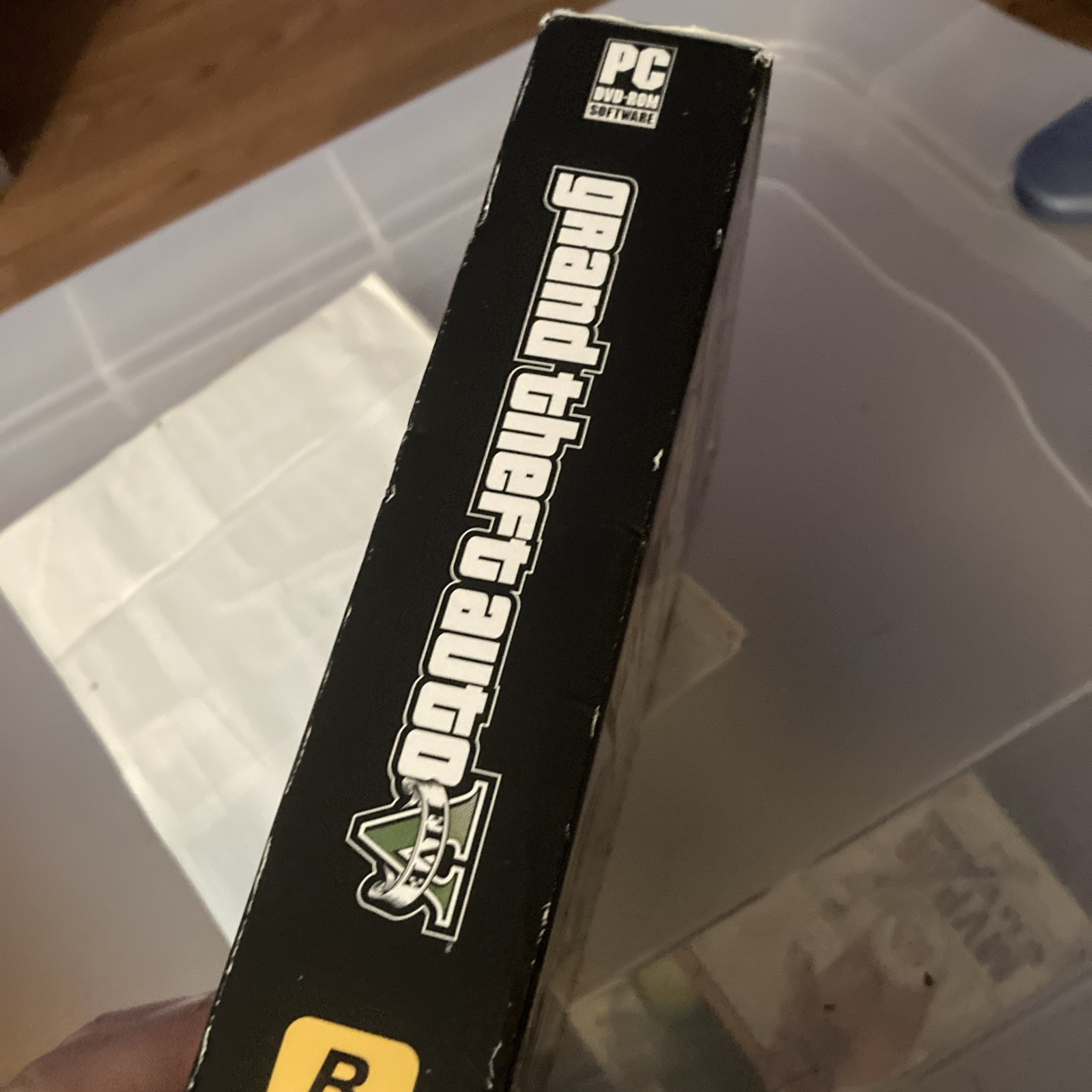 Grand Theft Auto V Five PC GTA 5 Collectors Box Set 7 Disk Series Used Good