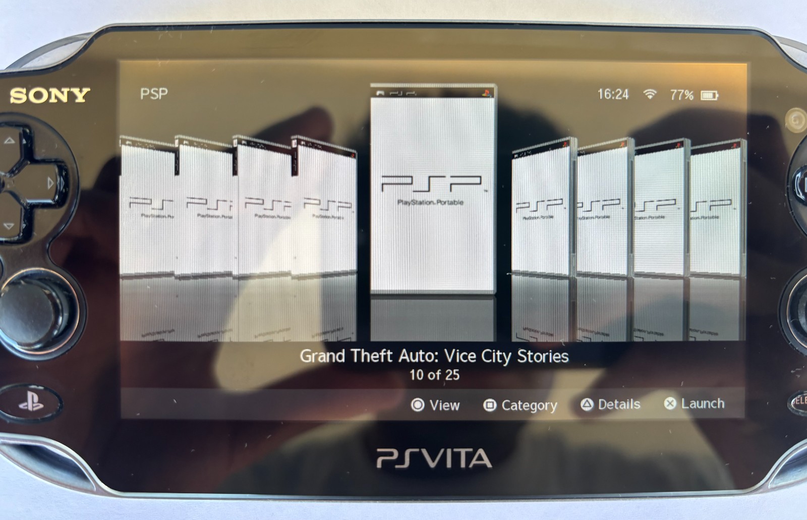 SONY PLAYSTATION VITA OLED PCH-1000/1100 FIRMWARE 3.65 128GB – SHIP IN 1-DAY
