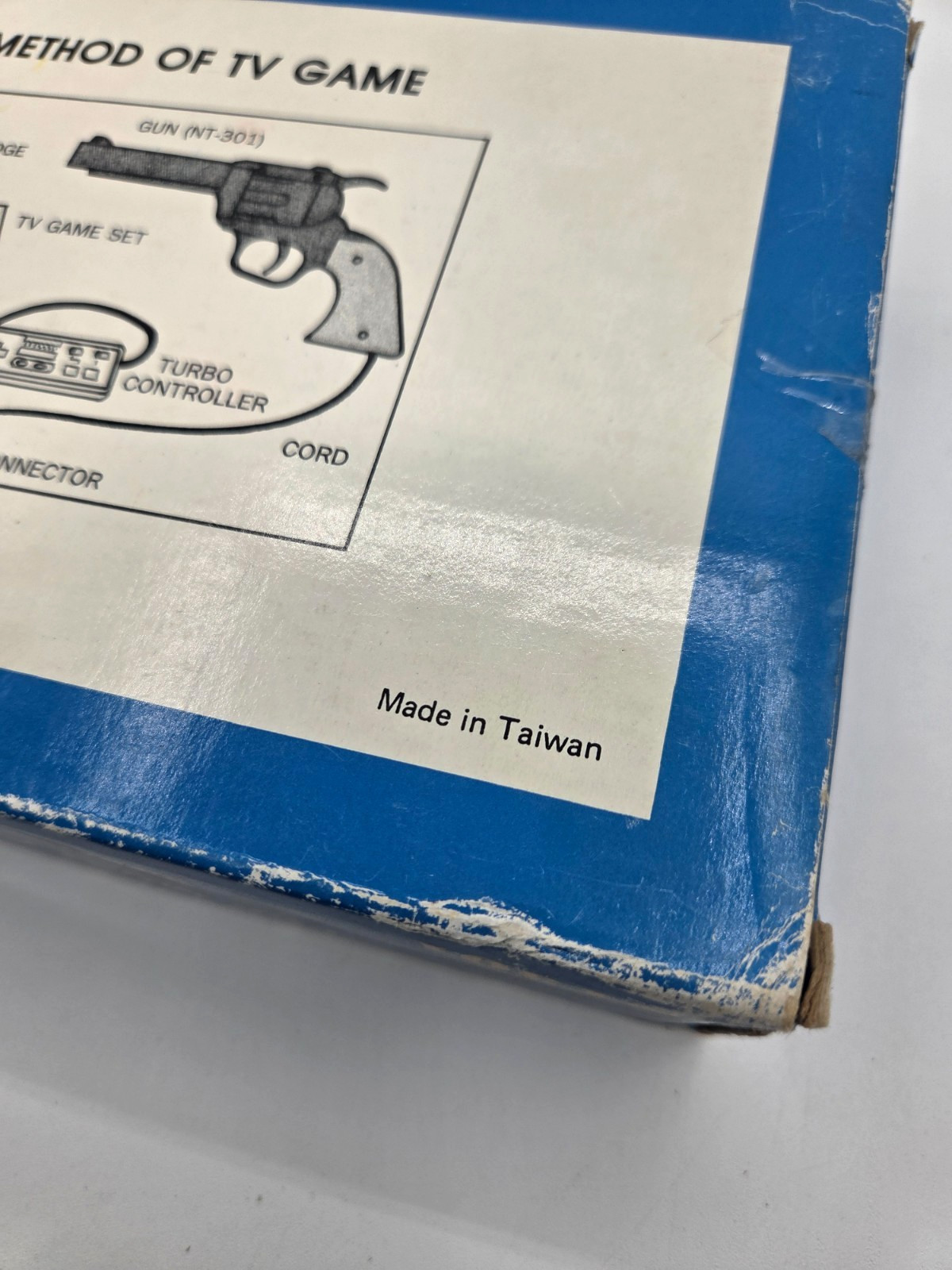 RARE VTG Video Shooting Series Infrared Light Gun NT301 (Nintendo/Famicon?) READ
