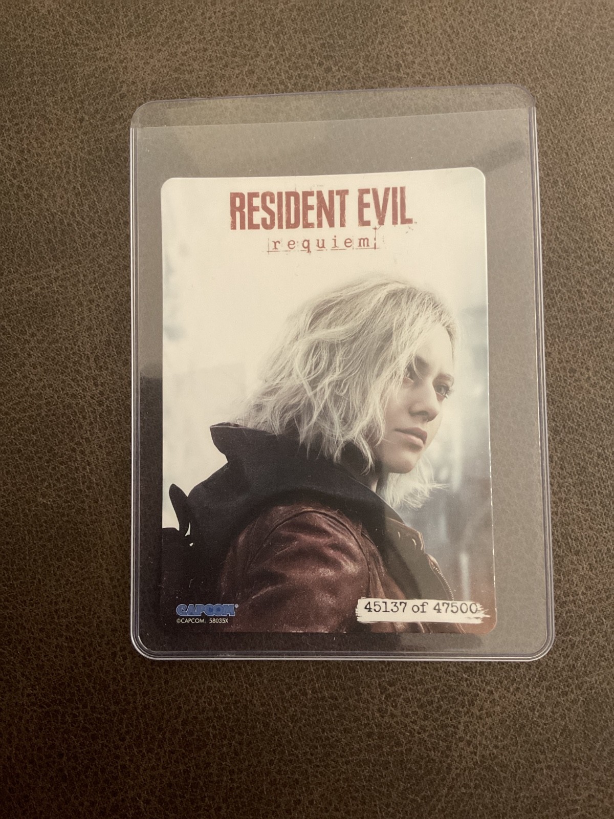 Resident Evil Requiem Deluxe Collector’s Lenticular Card Only #/47500