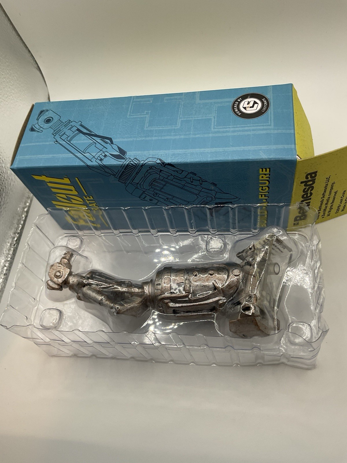 Fallout Liberty Prime BAF Loot Crate Exclusive Right Leg 2 of 6, Build A Figure