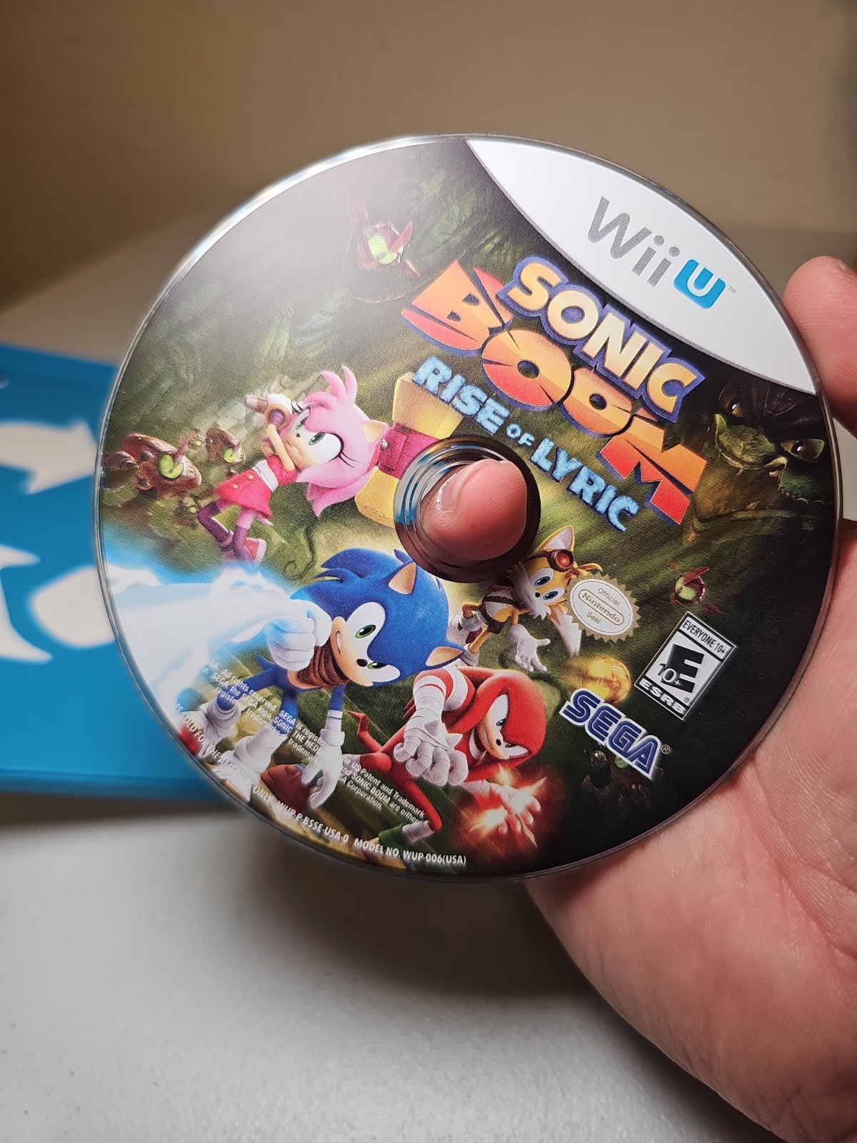 Sonic Boom Rise of Lyric – Nintendo Wii U Game & Case