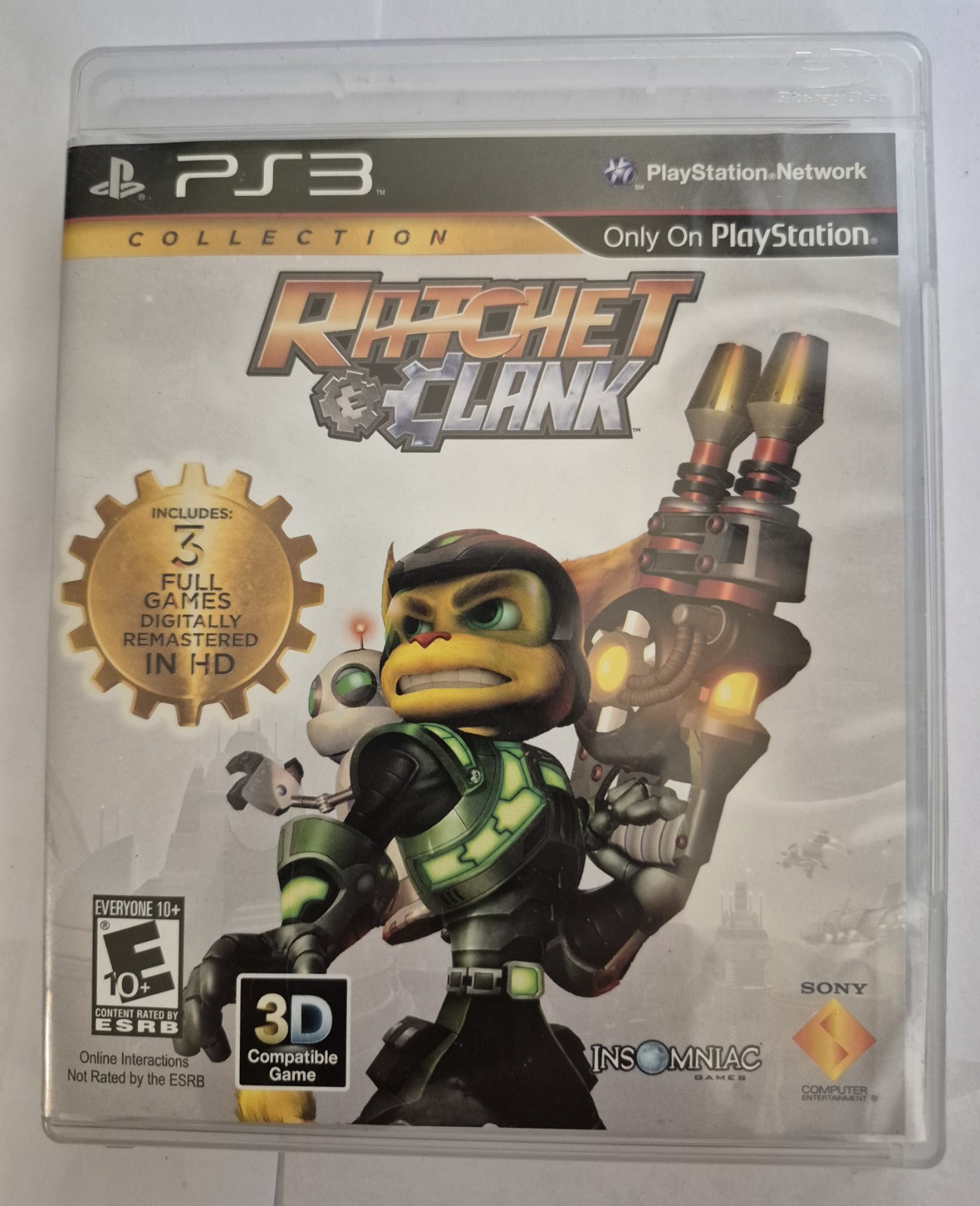 Ratchet & Clank Collection Sony PlayStation 3 PS3 3 game set CIB COMPLETE insert