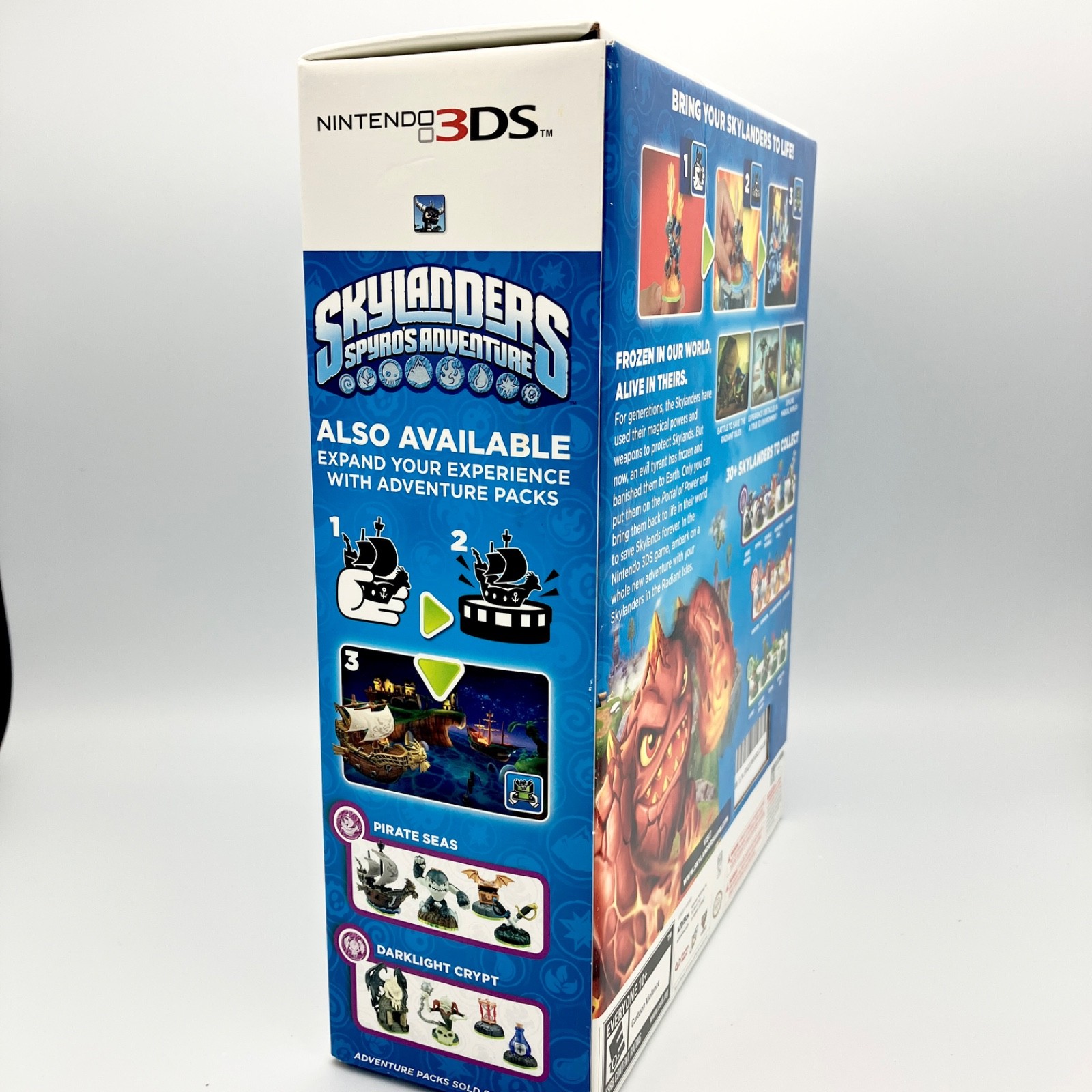 Skylanders Spyros Adventure Nintendo 3DS Starter Pack Dark Spyro Stealth Elf NEW